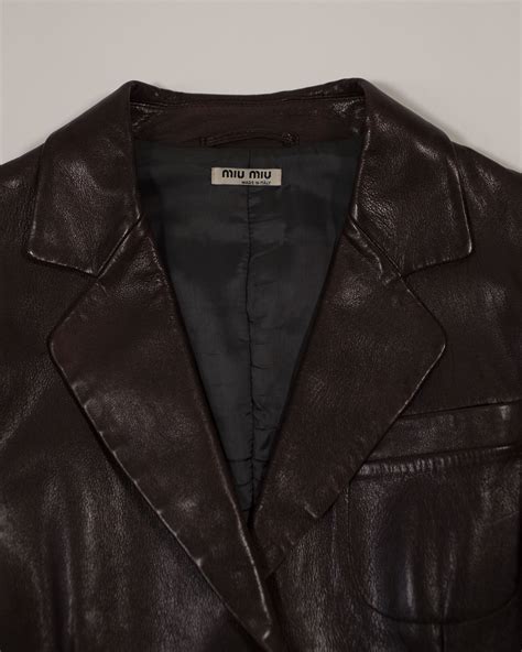 miu miu leather jacket dupe|brands like miu mi u.